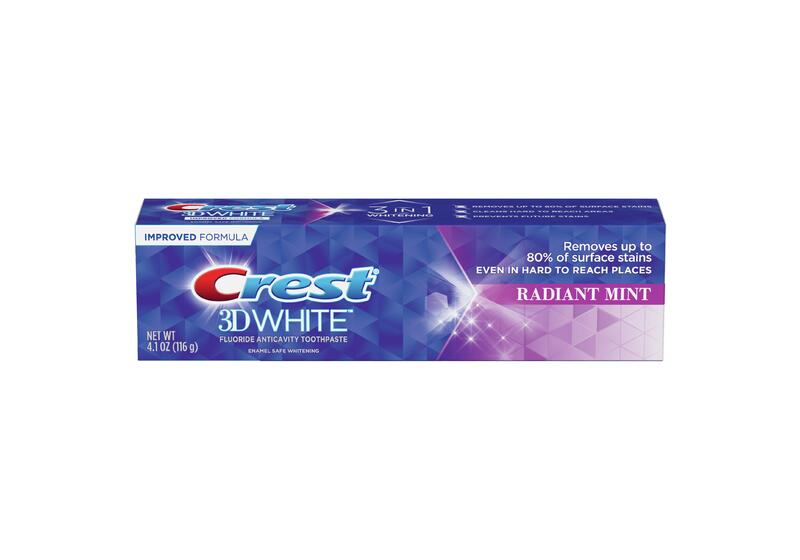 Crest Tooth Paste 3D White Radiant Mint 4.1oz