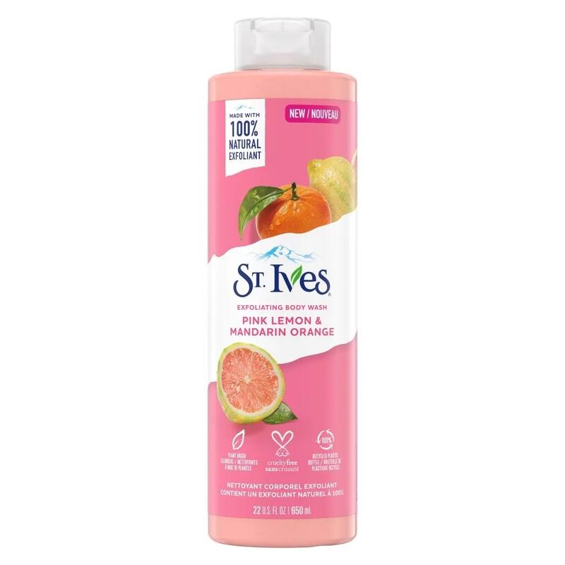 St. Ives Body Wash Pink Lemon & Mandarine Orange 22oz