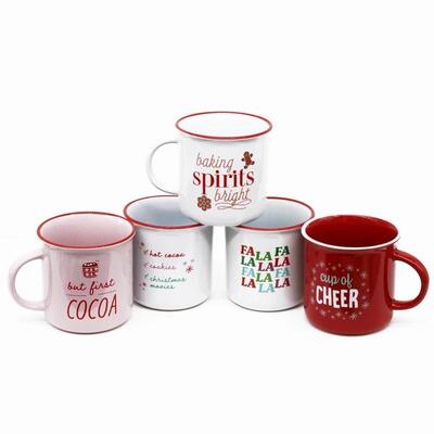 Ceramic Holiday Mugs Assorted