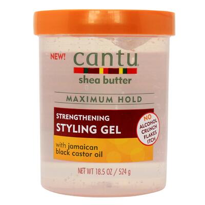 Cantu Shea Butter Maximum Hold Strengthening Styling Gel 18.5 oz: $16.00