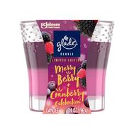 Glade Candle Jar Merry Berry & Cranberry Celebration 3.4oz: $0.00