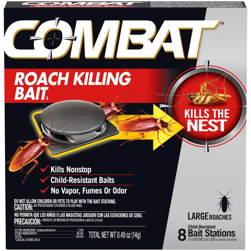 Combat Roach Killing Bait 8ct: $25.00