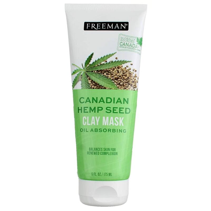 Freeman Canadian Hemp Seed Oil Absorbing Clay Mask 6oz