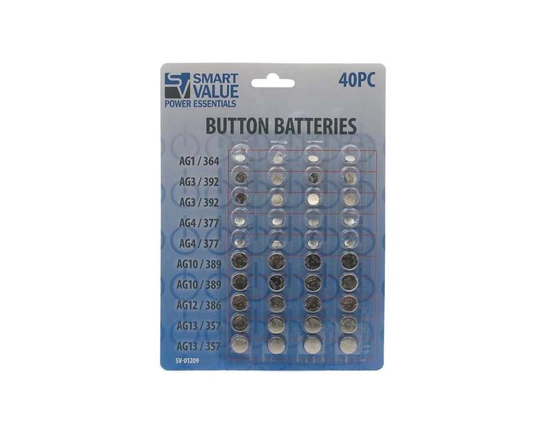 Batteries Button 40 pieces