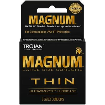 Trojan Magnum Thin 3ct: $10.00