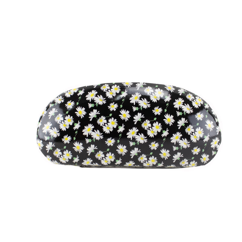 Nanette Lepore Sunglasses With White And Yellow Floral Printed Case: $10.00