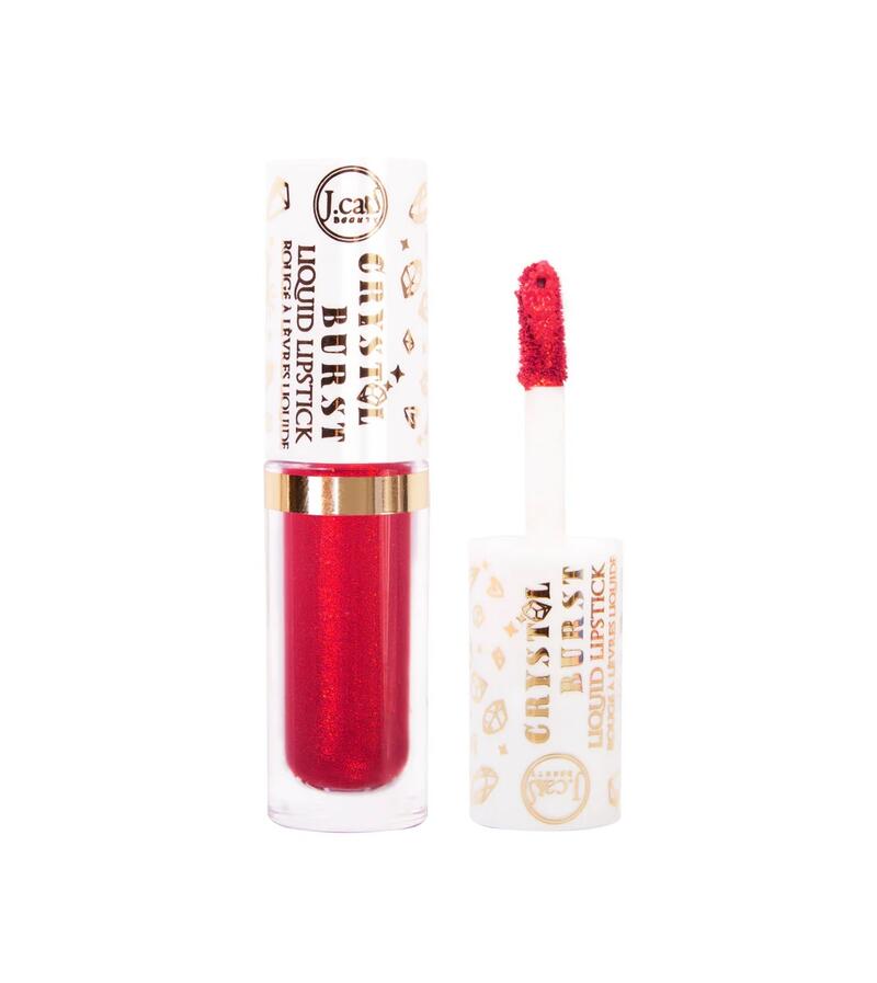 J.Cat Crystal Burst Liquid Lipstick Punky Magenta 1 count