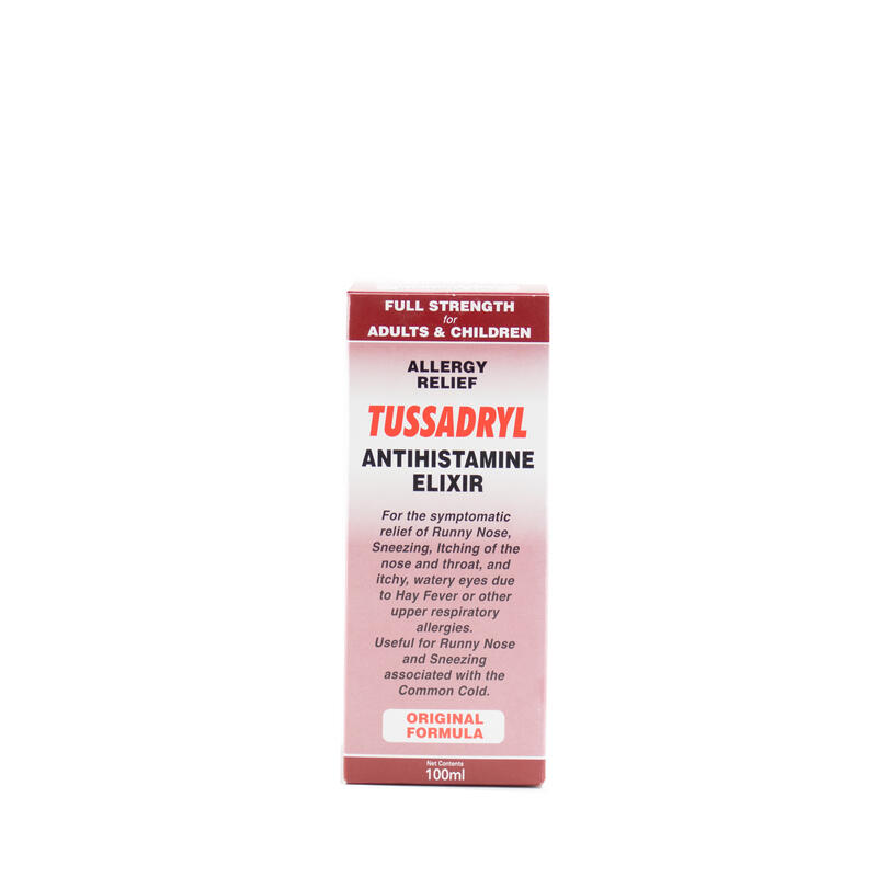 Tussadryl Antihistamine Elixir 100ml