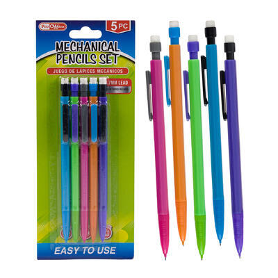 Mechanical Pencil Assorted 5pc