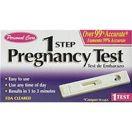 Personal Care 1 Step Pregnancy Test: $0.00