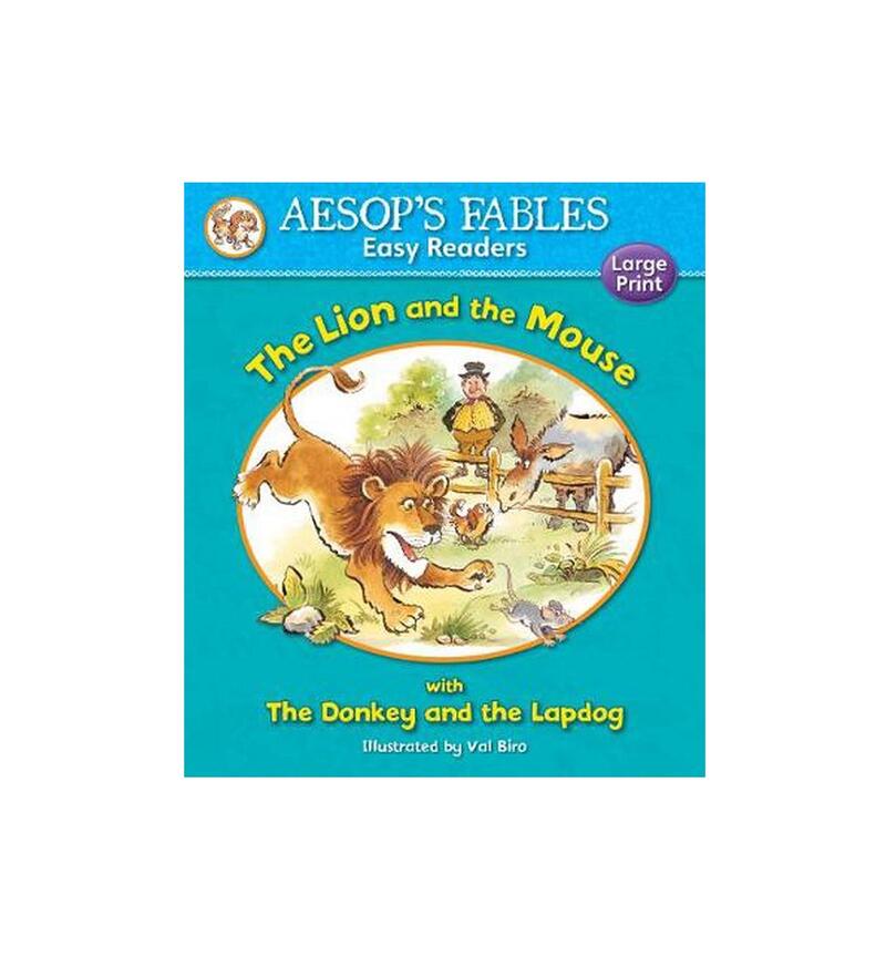 Aesops Fables The Donkey and the Lapdog With The Lion and the Mouse: $8.00