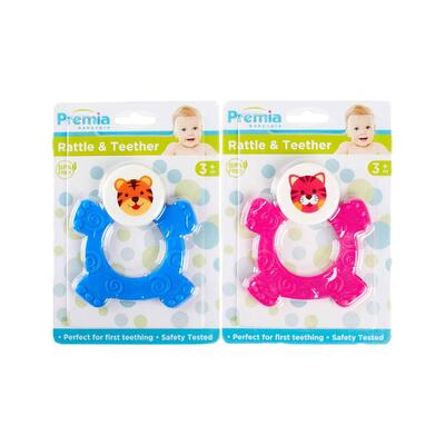 Premia Baby Rattle And Teether 3m+: $6.00