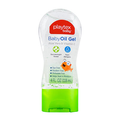 Playtex Baby Oil Gel Aloe Vera & Vitamin E 12oz