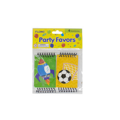 Flomo Party Favors Boy Notebooks: $5.00