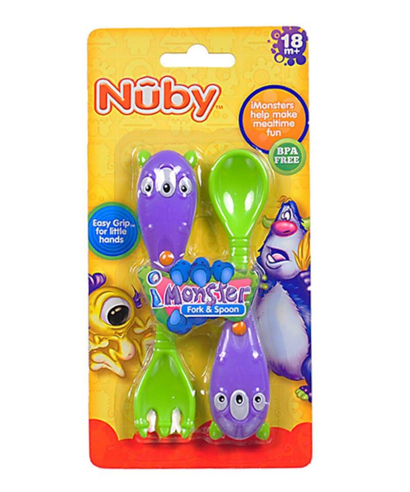 Nuby Monster Fork & Spoon