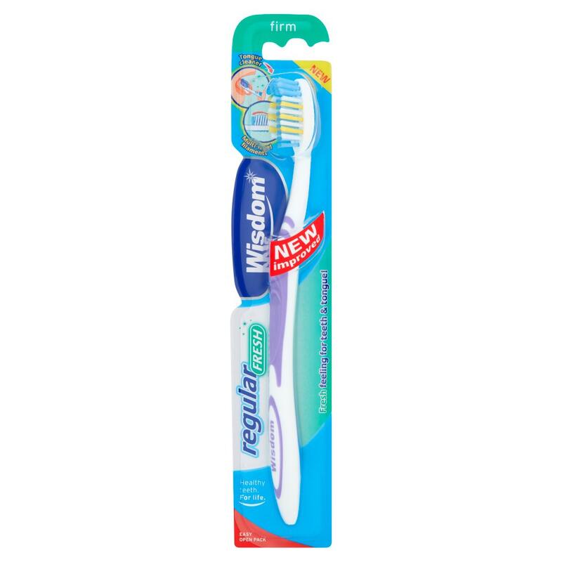 Wisdom Regular Fresh Toothbrush Firm 1 pack: $3.00