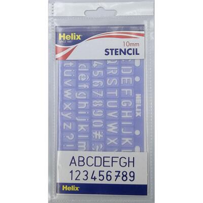 Helix 10mm Stencil