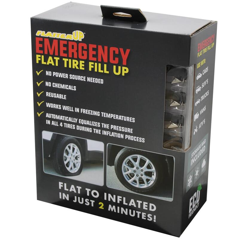 FlatterUp Emergency Flat Tire Fill Up: $40.01