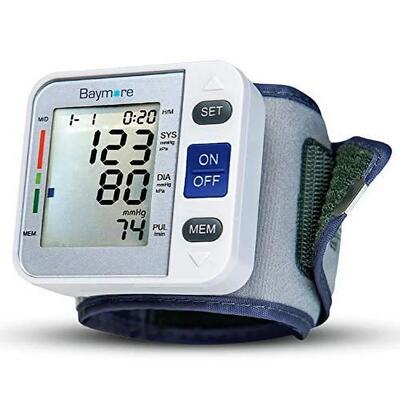 Baymore Utomatic Blood Pressure Wrist Cuff Monitor: $30.00