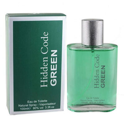 Hidden Code Green EDT Pour Homme 100ml