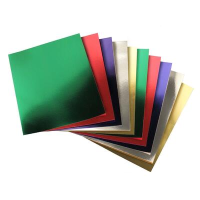 Metallic Board 22x26 Assorted Red/Blue/Green/Silver/Gold