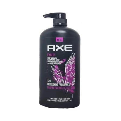 AXE Excite 3-In-1 Body Wash 1Ltr