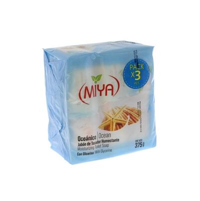 Miya Soap Ocean 125g x 3 pack