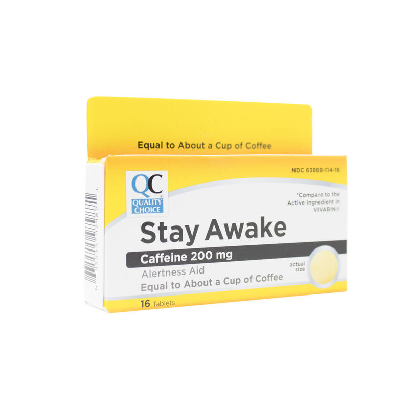 Quality Choice Stay Awake Tablets 16 count: $5.25