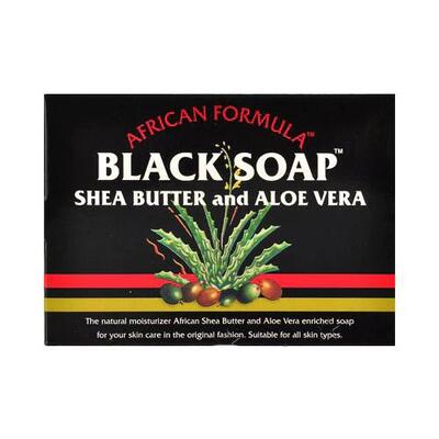 African Formula Black Soap with Vitamin E 3.5oz