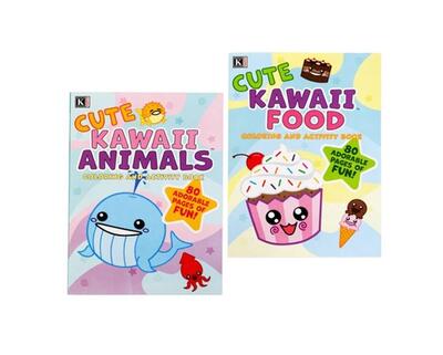 Kawaii Colouring And Activity 80pg