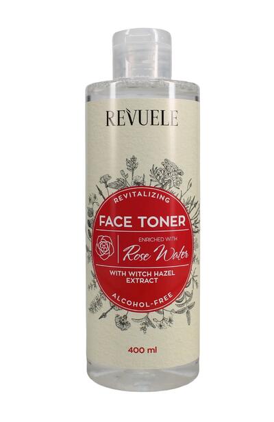 Revuele Revitalizing Face Toner Rose Water With Witch Hazel Extract 400ml