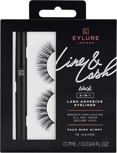 Eylure 2in1 Lash Pen Black 0.7ml