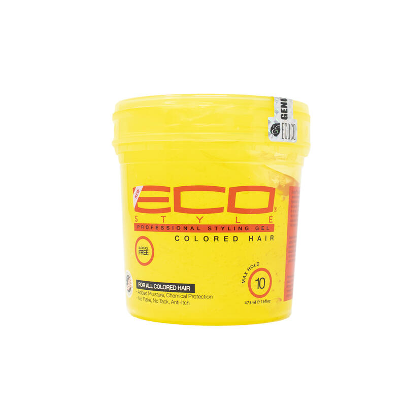 Eco Styler Styling Gel Colored Hair  Yellow 16 oz