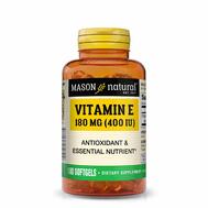 Mason Vitamin E-400IU DL Alpha Softgels 100's: $0.00