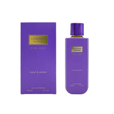 London Fragrances Violet & Amber 3.4oz