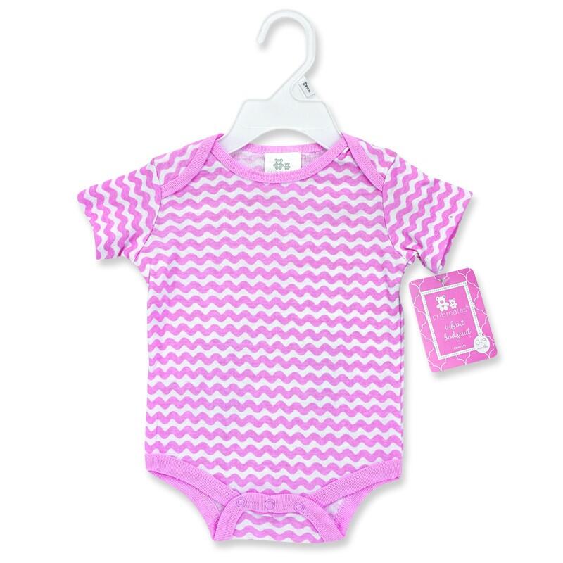 DIS Cribmates Bodysuit Set Pink 1 pack: $4.01