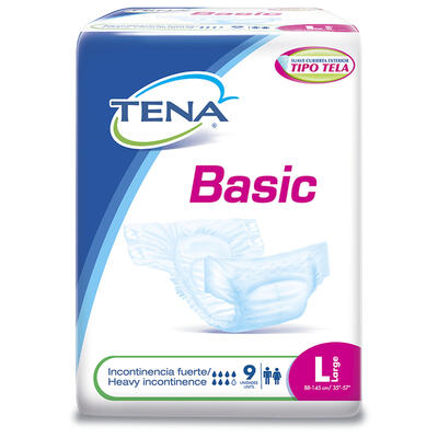 Tena Basic Adult Briefs Large 35'' - 57''