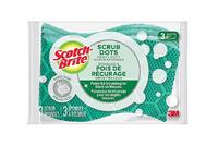 Scotch Brite Scrub Dots Heavy Duty Scrub Sponges 3 pack: $0.00