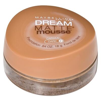 Maybelline Dream Matte Mousse Foundation Caramel: $30.00