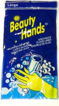 Beauty Hands Gloves Large: $3.00