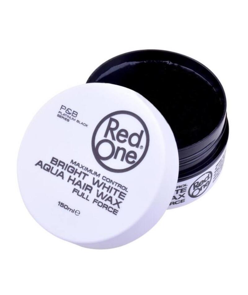 Red One Bright White Aqua Hair Wax 150ml (White): $12.75