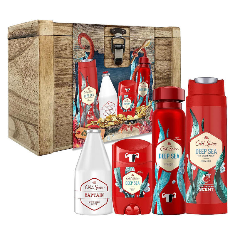 Old Spice Treasure Chest Gift Box 5pc