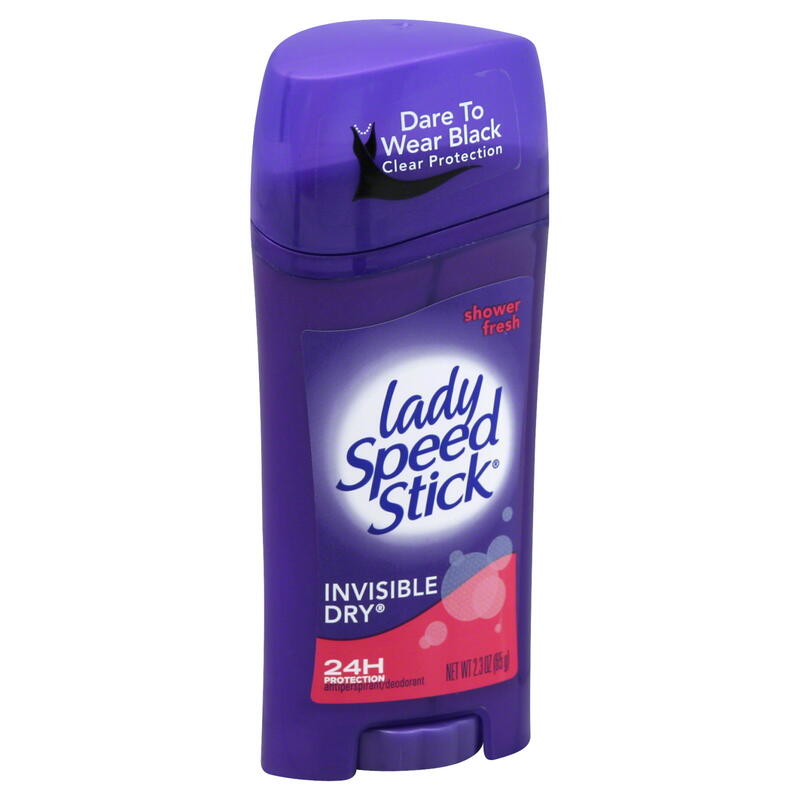 Lady Speed Stick Deodorant Invisible Dry Shower Fresh 2.3oz: $15.00