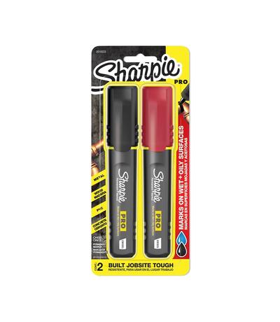Sharpie Pro Chisel Tip Assorted 2 count