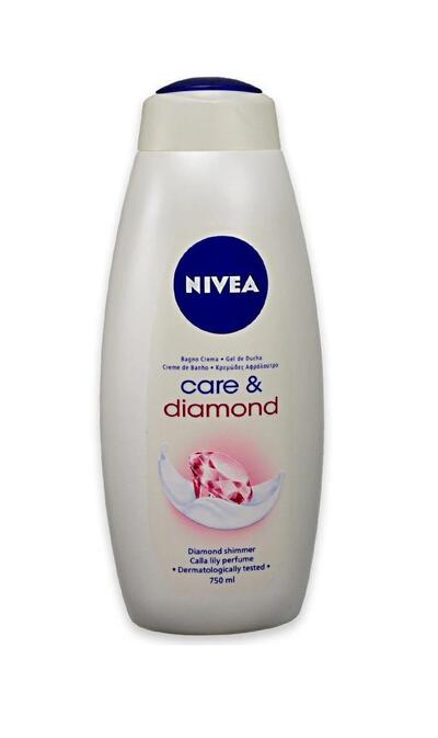 Nivea Care & Diamond Shower Gel 750ml