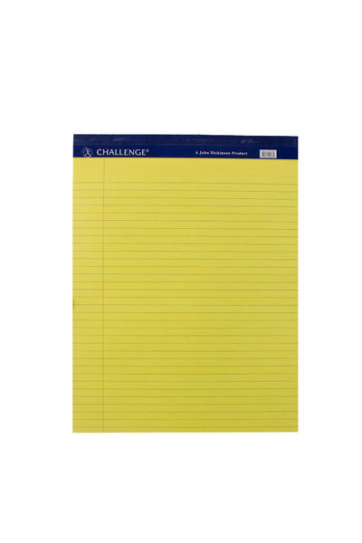 Challenge Legal Writing Pad Yellow 40 Sheets: $4.01