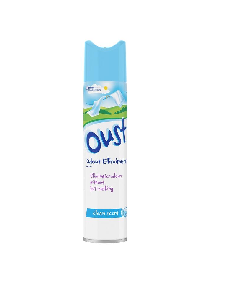 Oust Clean Sent Air Freshener 300ml: $8.00