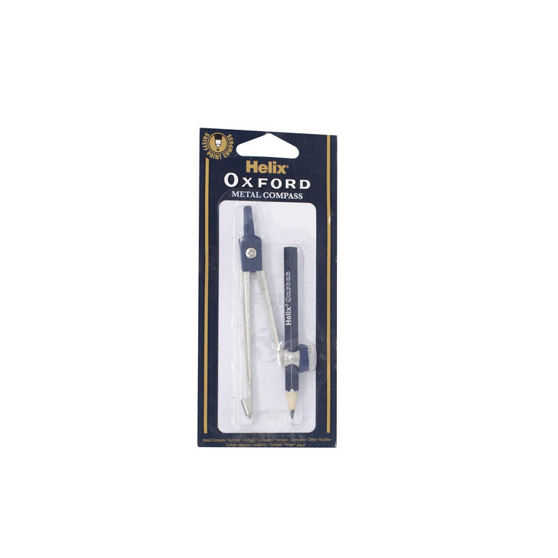 Helix Oxford Metal Compass and Pencil: $3.99