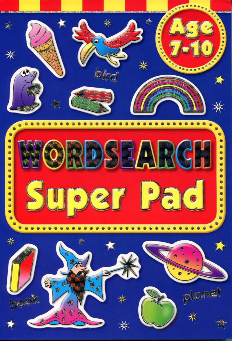 Word Search Super Pad Age 7-10