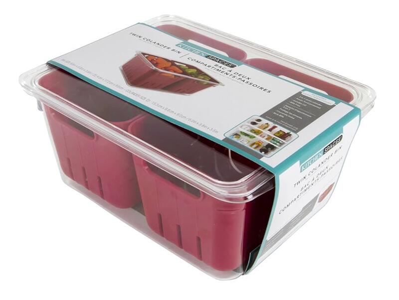 Kitchen Spaces Twin Colander Container